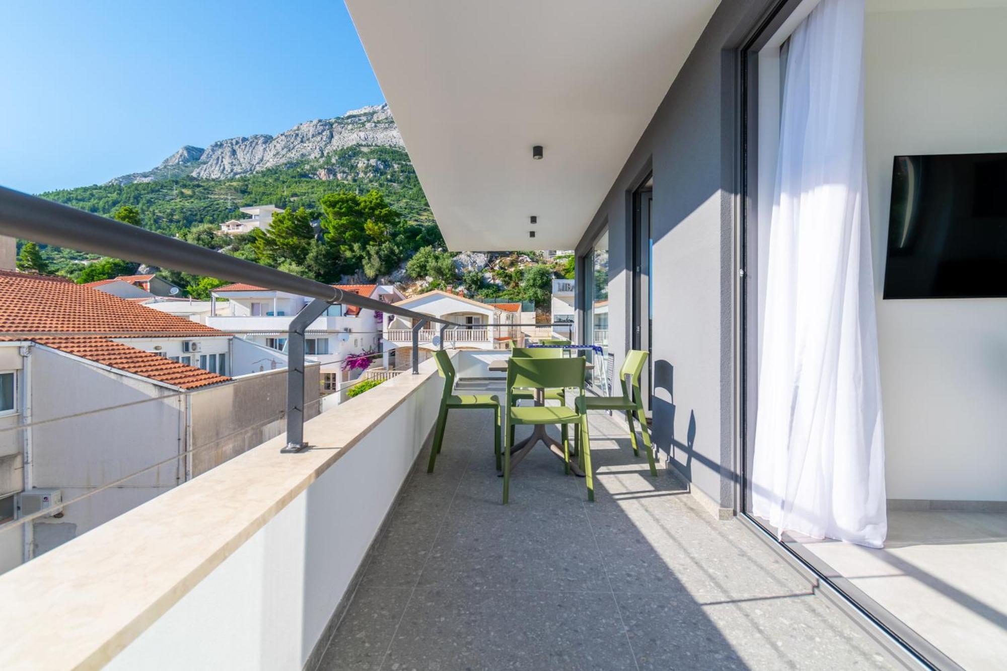 Apartmani Pino Baška Voda Rom bilde